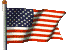 Animated United States flag
