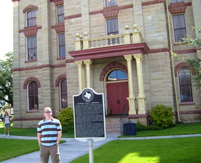 Greg with Caldwell County Courthouse