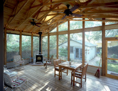 Interior Screen Porch Rosedale