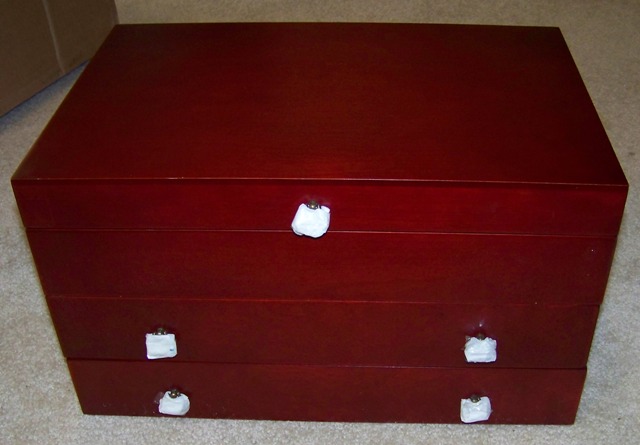 RSVP Handcrafted Flatware Chest
